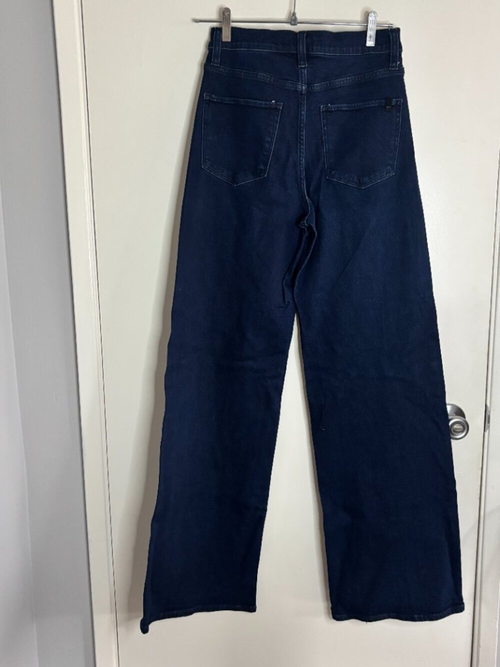 Joe's Jeans The Mia High Rise Wide Leg Retro Jeans in Cinema Dark Wash - Picture 8 of 11